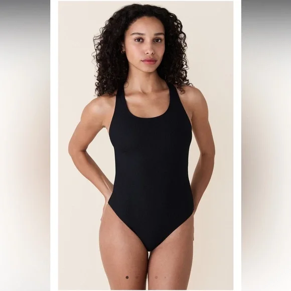 ANDIE SWIM The Tulum One Piece Medium in Black NWT 115 - Picture 1 of 10